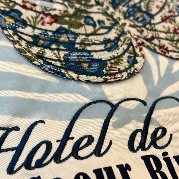 🌴 The Grindhouse‎ Denim Co. Beaulieu Sur-Mer Embroidered Shirt 2XL XXL Men’s - Picture 16 of 16